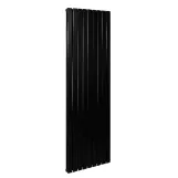 Трубчатый радиатор Betatherm вертикальный Blende 1 1800x449 (Черный RAL 9005M, подк. №99) Фото - 1